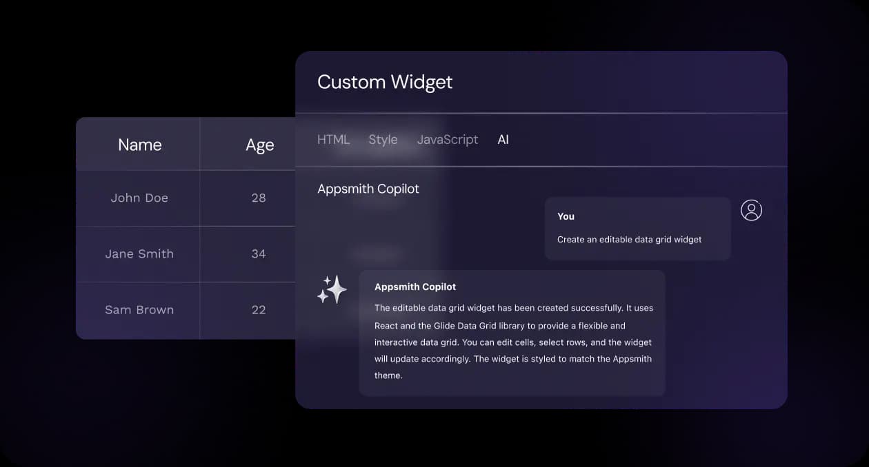 custom-widget-ai